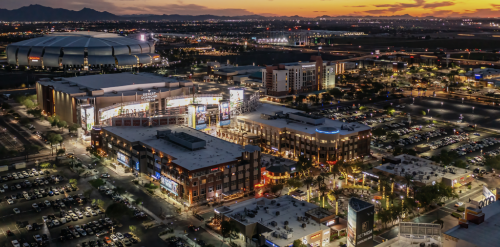 Glendale and Peoria amenities near Loop 101 for home buyers relocating to Luke AFB.